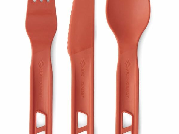 Set de couverts de passage Sea To Summit 3 pièces en orange