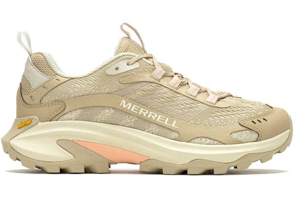 Chaussures de randonnée femme Merrell Moab Speed 2 W - Beige Rose taille 38 2025