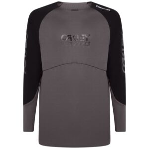 Maillot de VTT Oakley Maven Scrub Ls Jersey Noir / Gris Taille S