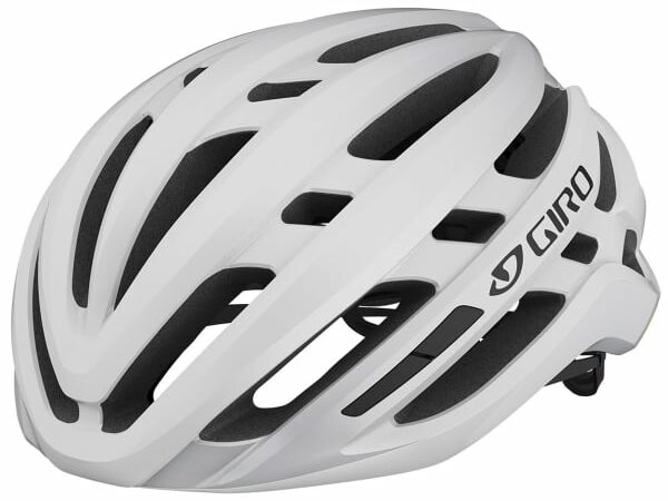 Casque GIRO Agilis Mips Mat Blanc 59/63 2025 pour vélo de route et cyclotourisme