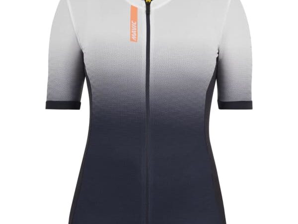 Maillot de vélo Mavic Essential Graphic Jersey W - Bleu/Blanc - Taille L 2024