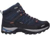 Chaussure de marche CMP Rigel Mid Wp pour homme - Bleu / Noir - taille 45