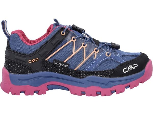 Chaussure de randonnée CMP Kids Rigel Low Wp - Violet / Bleu / Noir - taille 36 2025
