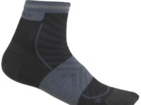 Chaussettes ICEBREAKER W Merino Run+ Ultralight - Noir / Gris - taille 38/40 2025