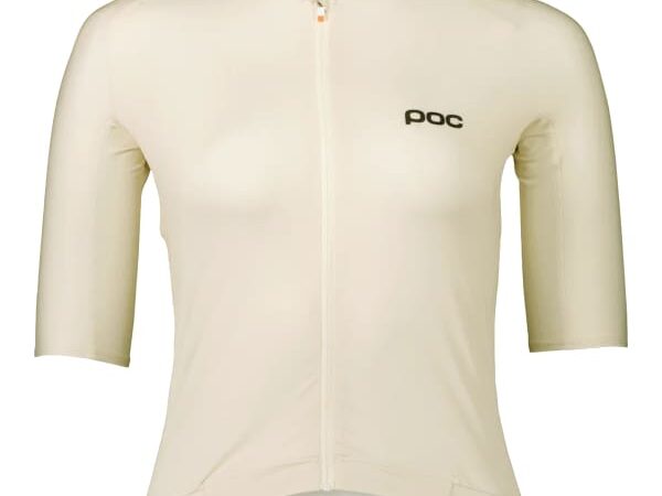Maillot de cyclisme POC W Pristine Jersey Okenite Off - Blanc / Blanc - taille S 2025