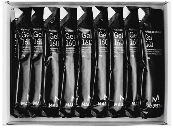 MAURTEN Gel 160 Pack 10 Blanc Unique 2025 - Pack de 10 gels énergétiques pour le plein d'énergie