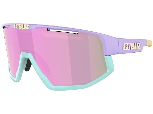 Lunettes de sport BLIZ Fusion Small Bleu / Jaune / Violet Unique 2025