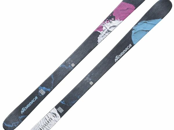 Nordica Unleashed 90 - Ski alpin bleu/gris/rose taille 168 2025