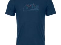 Tee-shirt ORTOVOX 150 Cool Vintage Badge - Bleu - taille XL 2025