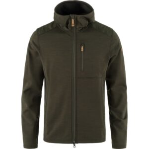 FJALLRAVEN Keb Fleece Hoodie M – Vert – taille M 2025