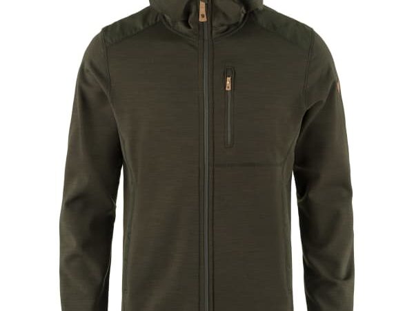 FJALLRAVEN Keb Fleece Hoodie M - Vert - taille M 2025