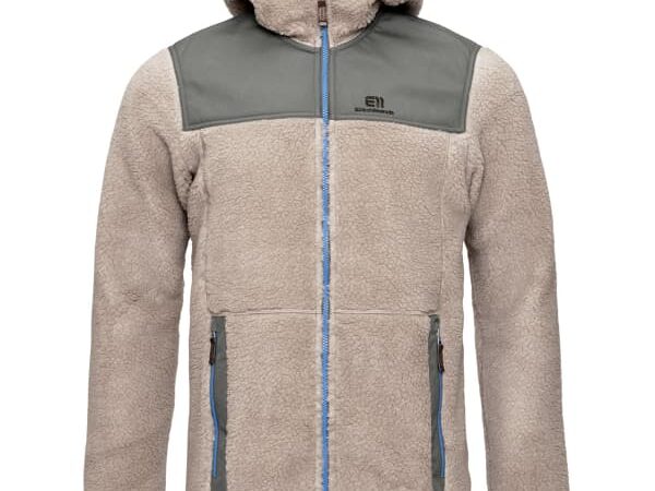Veste isolante homme Elevenate Glacier Pile Hood - Beige - Taille L 2025