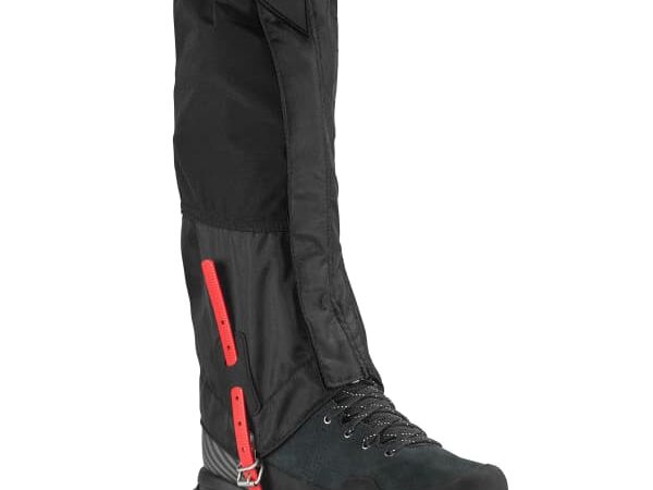 MILLET Alpine Gaiter Dry Edge Noir / Rouge L 2025 - Guêtres de montagne pour alpinisme et randonnée