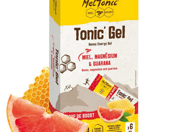 Gel énergétique MELTONIC Tonic Gel Coup De Boost Etui Jaune / Orange Unique 2025