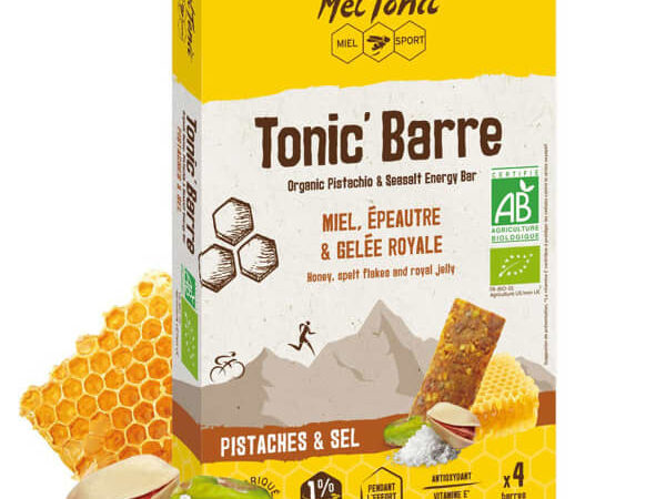 Barre énergétique bio pistaches & fleur de sel Meltonic x4