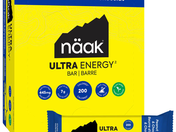 Barres énergétiques Naak Ultra Energy Bars Peanut Butter & Chocolate Pack X12 Marron Unique 2025