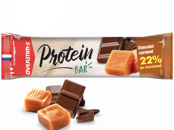 Barre Protéinée Chocolat Caramel Overstims
