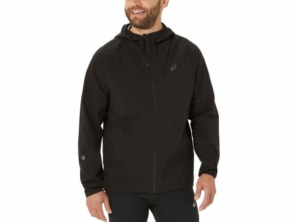 Veste de course à pied Asics Metarun Waterproof Jacket Performance - Noir - Taille S 2025