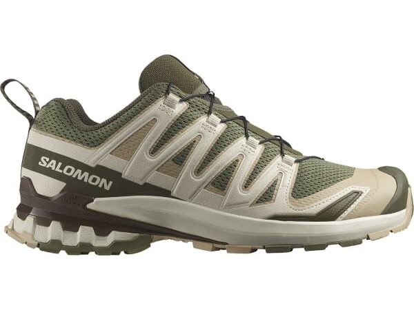 Chaussure de trail SALOMON Xa Pro 3d V9 - Vert / Beige / Marron - taille 40 2/3 2025