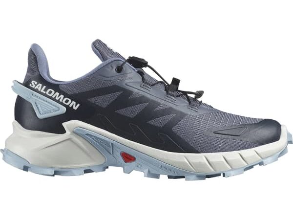 Chaussure de trail SALOMON Supercross 4 W - Bleu / Blanc - Taille 37 1/3