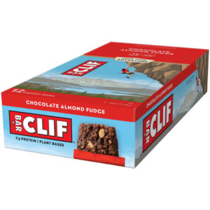 Barres énergétiques CLIF BAR Choc Almond Fudge Pack X12 Marron Unique 2025
