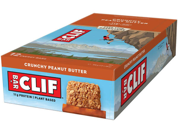 Barre énergétique CLIF BAR Crunchy Peanut Butter Pack X12 Marron Unique 2025