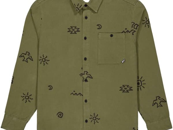 Chemise Picture Dayaki Shirt en coton biologique - Vert - taille S