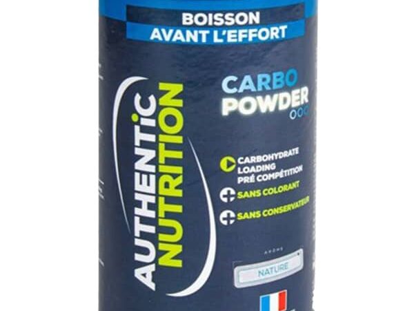 AUTHENTIC NUTRITION Carbo Powder Maltodextrine 600g Blanc Unique 2025