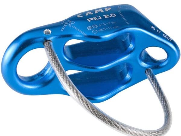 Descendeur d'escalade CAMP Piu 2.0 Bleu Unique 2025