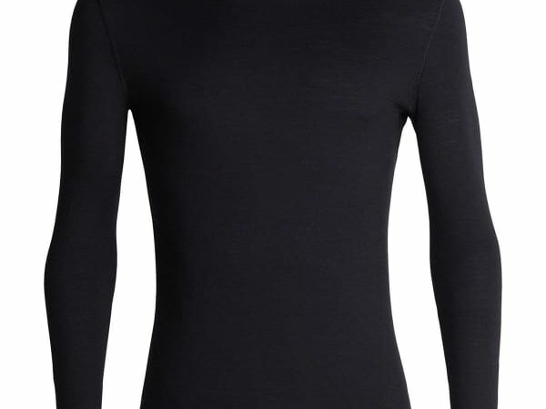 T-shirt ICEBREAKER 200 Oasis Ls Crewe - Noir - taille S 2026