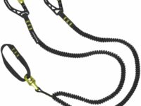 Leash pour piolets Black Diamond Spinner Leash Noir / Vert Unique 2025