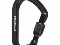 Mousqueton BLACK DIAMOND Hotforge Screwgate Carabiner Noir Unique 2025