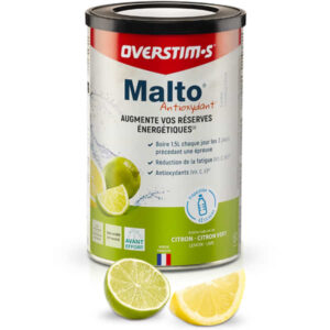 Poudre d’énergie OVERSTIMS Malto Antioxydant Citron-citron Vert 450g
