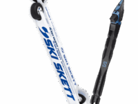 Pack ski roue Ski Skett Sport Skate Pl 25 + Fixations - Blanc / Bleu - modèle 2025 - taille Unique