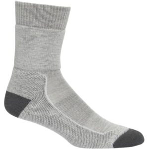 Chaussettes de randonnée ICEBREAKER W Hike+ Medium Crew – Gris – taille 35/37 2025