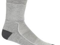 Chaussettes de randonnée ICEBREAKER W Hike+ Medium Crew - Gris - taille 35/37