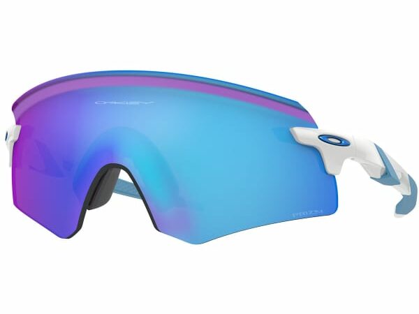 Lunettes de soleil Oakley Encoder Bleu / Blanc 2025 pour un look sportif et moderne