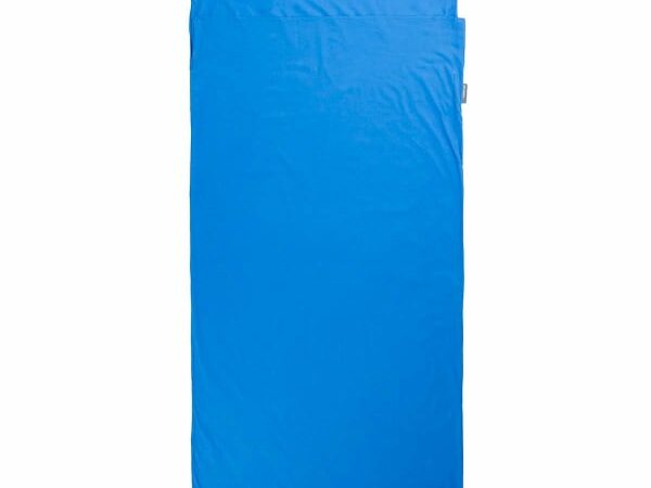 LIFEVENTURE Cotton Sleeping Bag Liner Rectangular Bleu Unique 2025