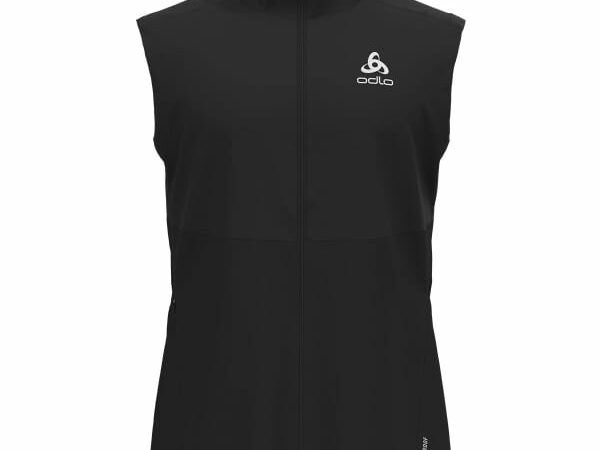 Veste sans manches de running Odlo Zeroweight Warm Vest - Noir - taille S 2024