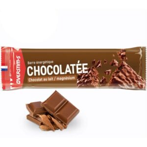 Barre énergétique chocolat-magnesium Overstims Marron Unique 2025