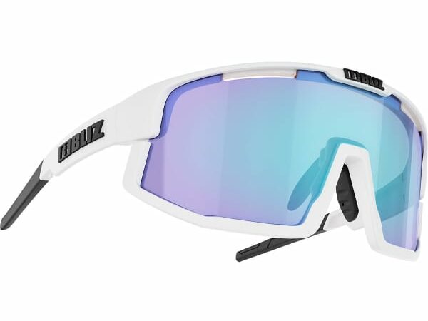 Lunettes de sport Bliz Vision White Smoke W Blanc / Bleu 2025
