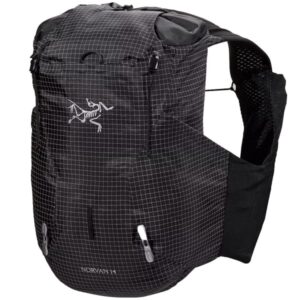 ARC’TERYX Norvan 14 Vest – Noir – taille XS 2025