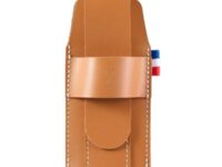 Étui Opinel en cuir marron pour couteau de la marque