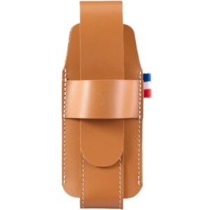 Étui Opinel en cuir marron pour couteau de la marque