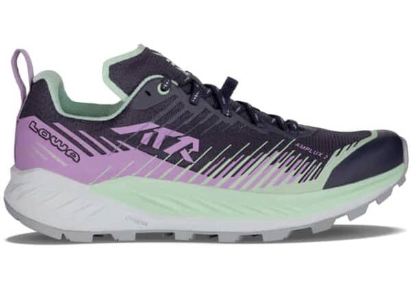 LOWA Amplux 2 W - Chaussures de trail pour femme - Gris / Violet - Taille 40