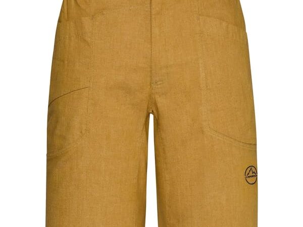 Short de grimpe La Sportiva Sierra Rock pour homme - Jaune / Marron - Taille S 2025
