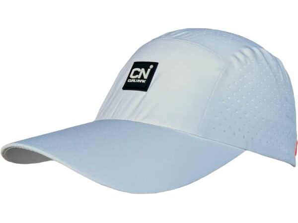 Casquette de running Curlynak Endurance Micro Series Cap - Blanc - taille Unique 2025