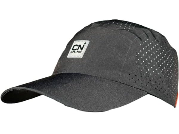 Casquette de running Curlynak Endurance Micro Series Cap - Noir