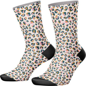 Chaussettes de course CURLYNAK – Rose / Beige / Vert – taille 35/38 2025