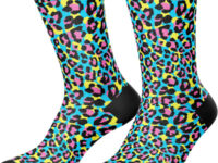 Chaussettes de course CURLYNAK Running Socks - Vert / Multicolore - taille 35/38 2025